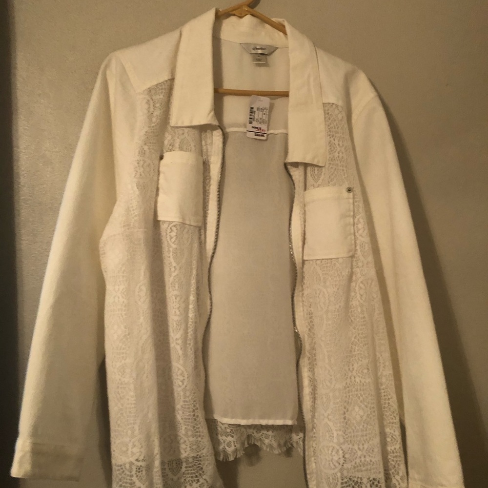 White summer jackets